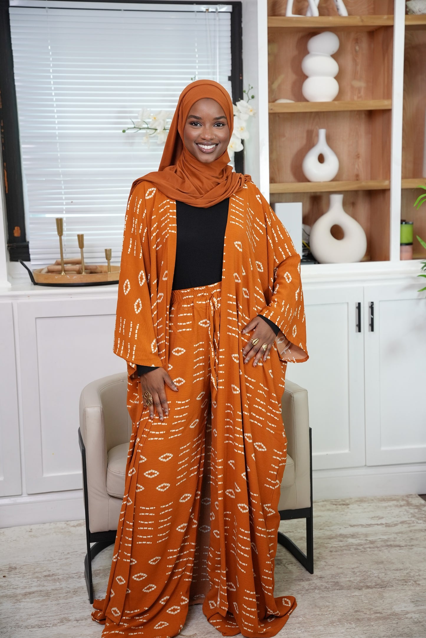 Nia Cardigan and Pants Set