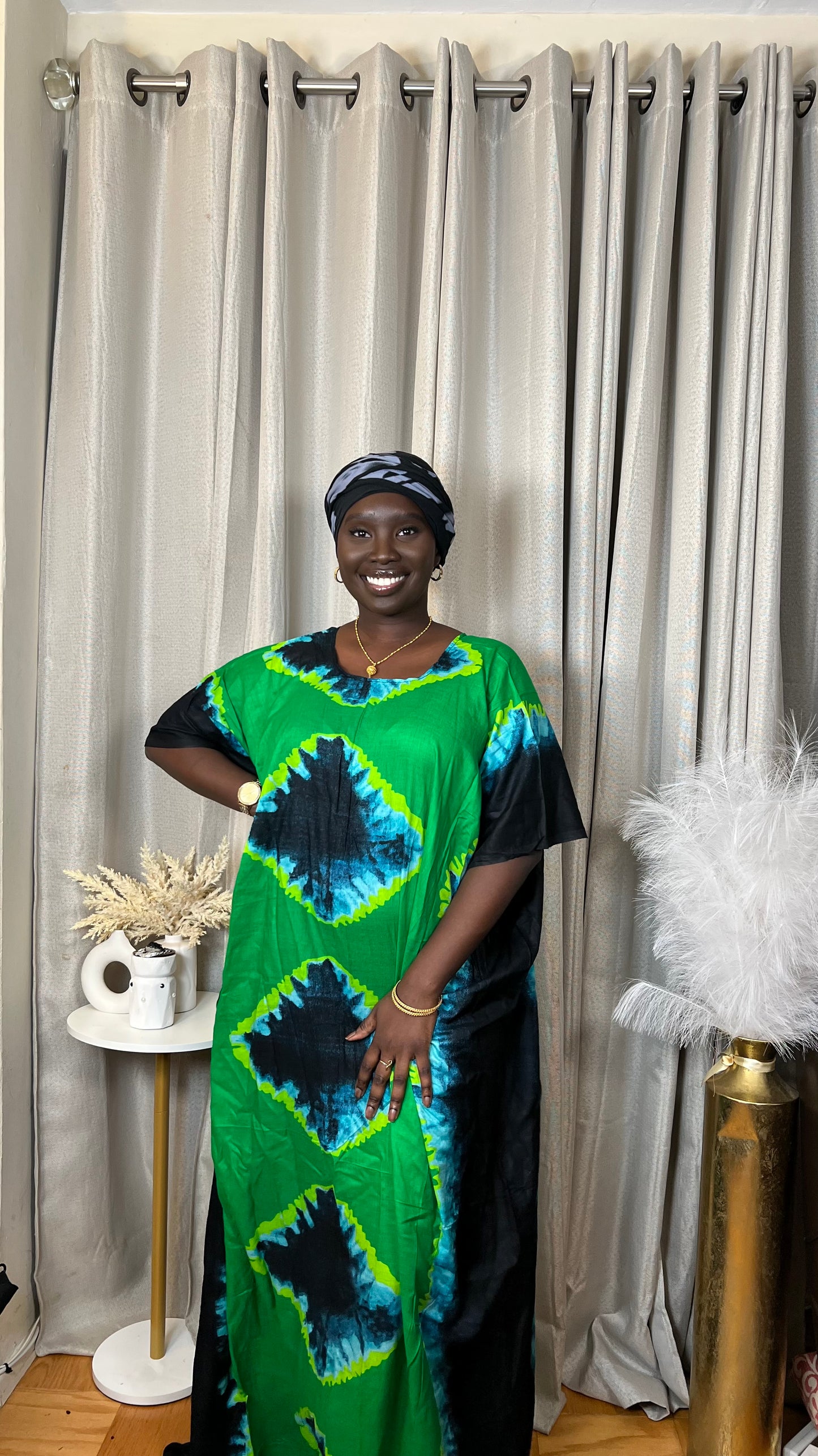 Fatou dress- no scarf