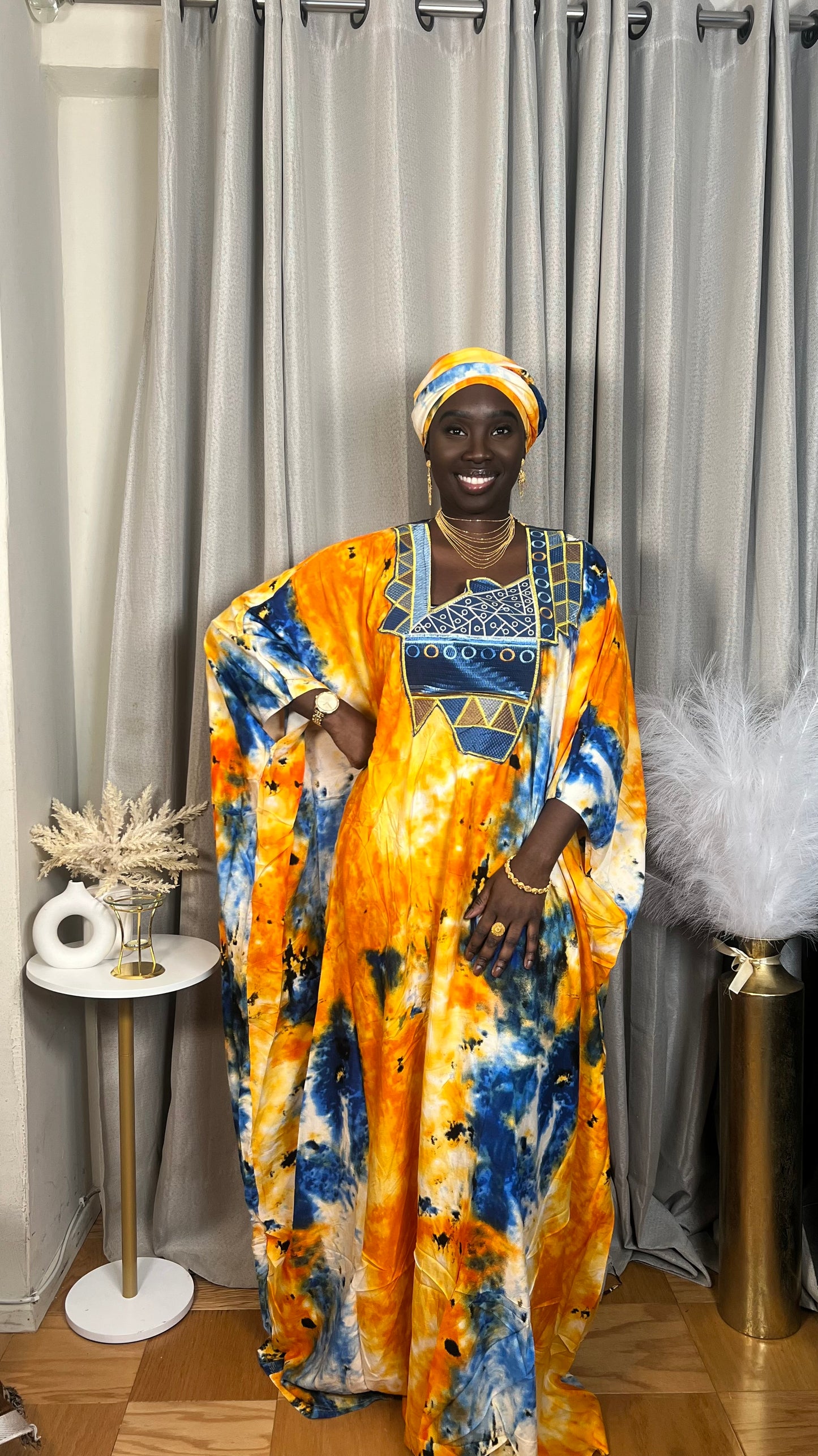 Fatou dress- Tie dye