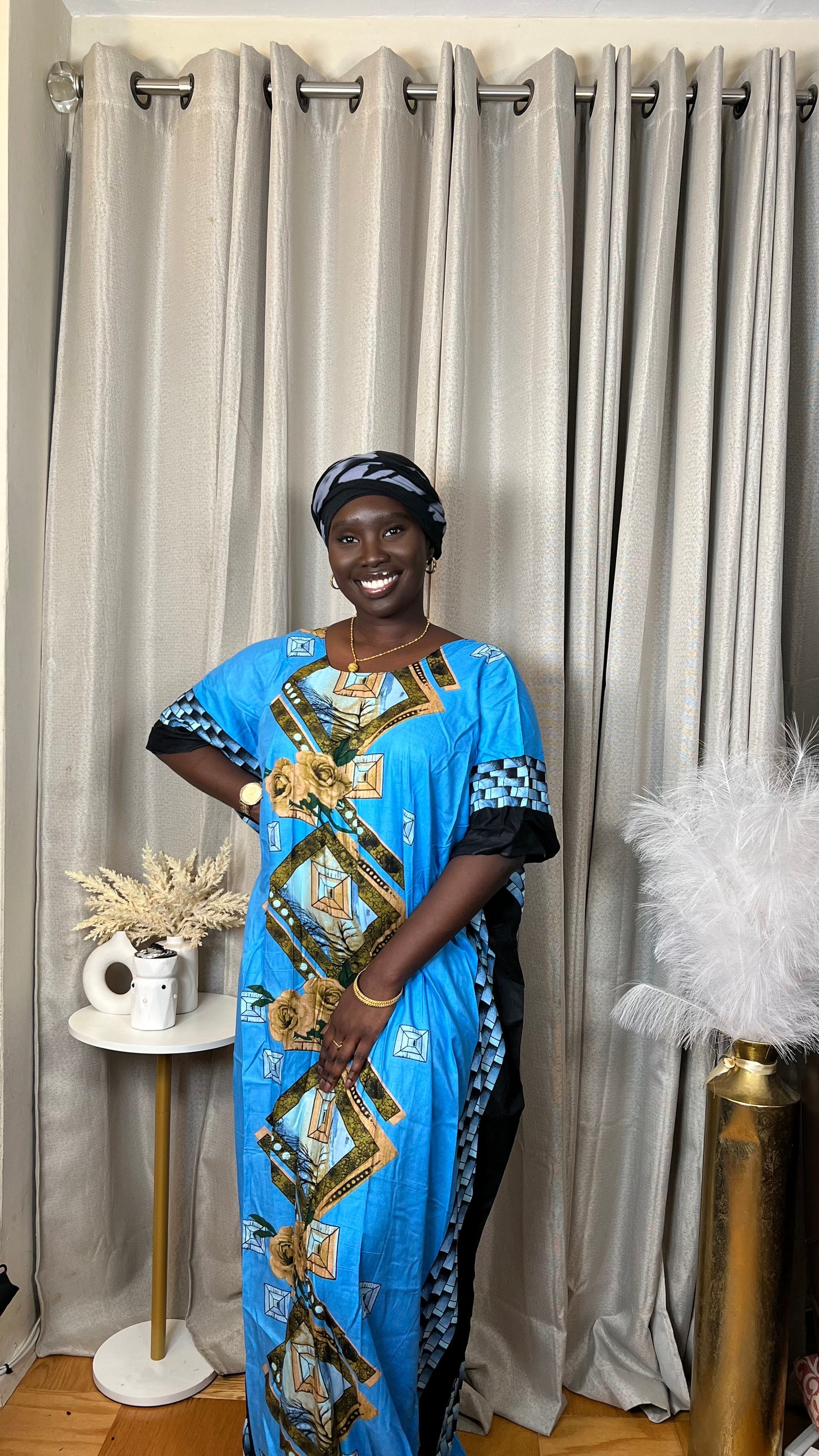 Fatou dress- no scarf