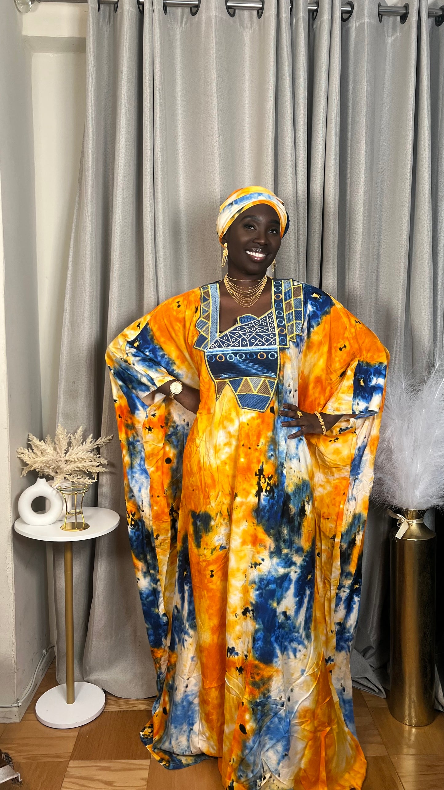 Fatou dress- Tie dye