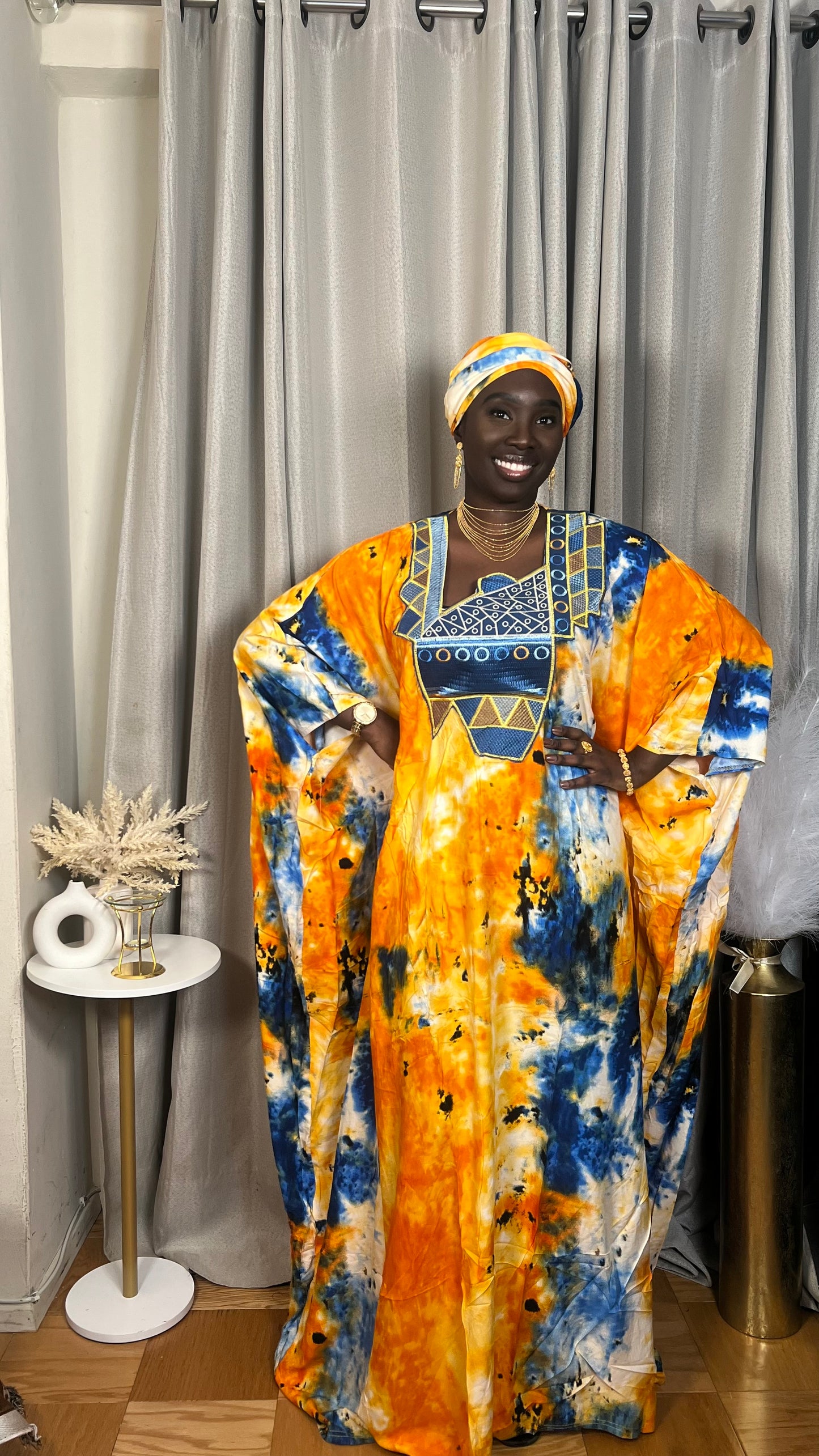 Fatou dress- Tie dye