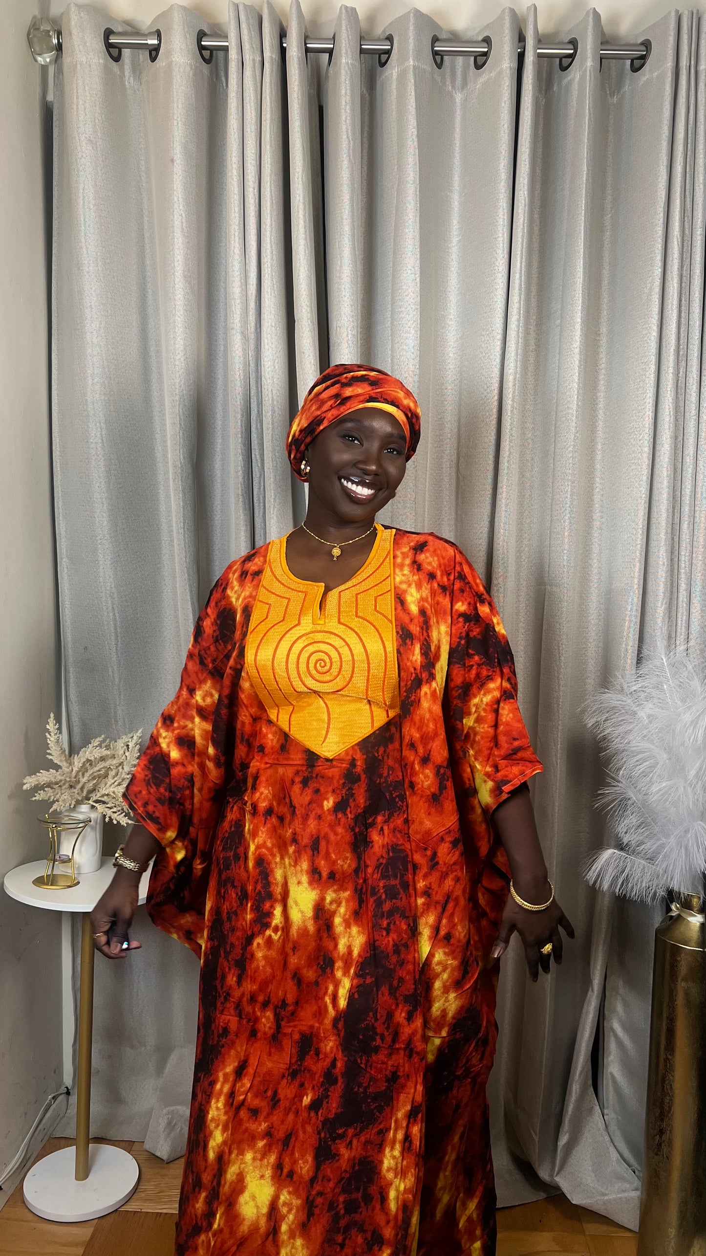 Fatou dress- Tie dye