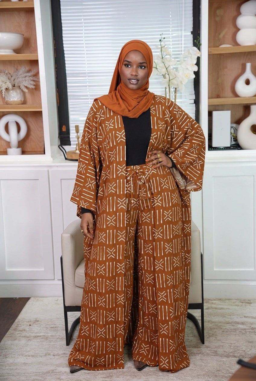 Nia Cardigan and Pants Set