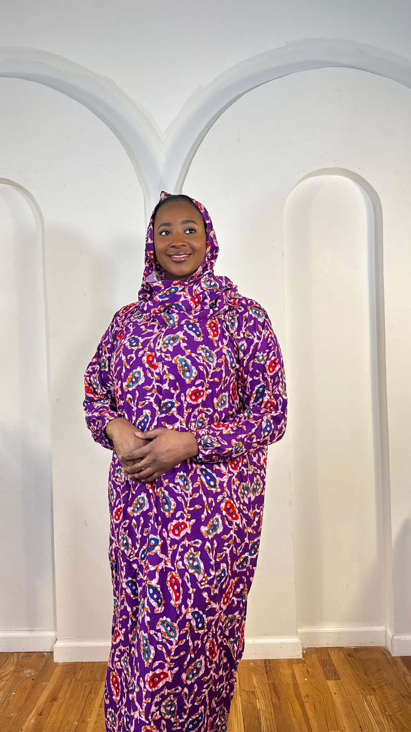 Floral Design Prayer Dresses