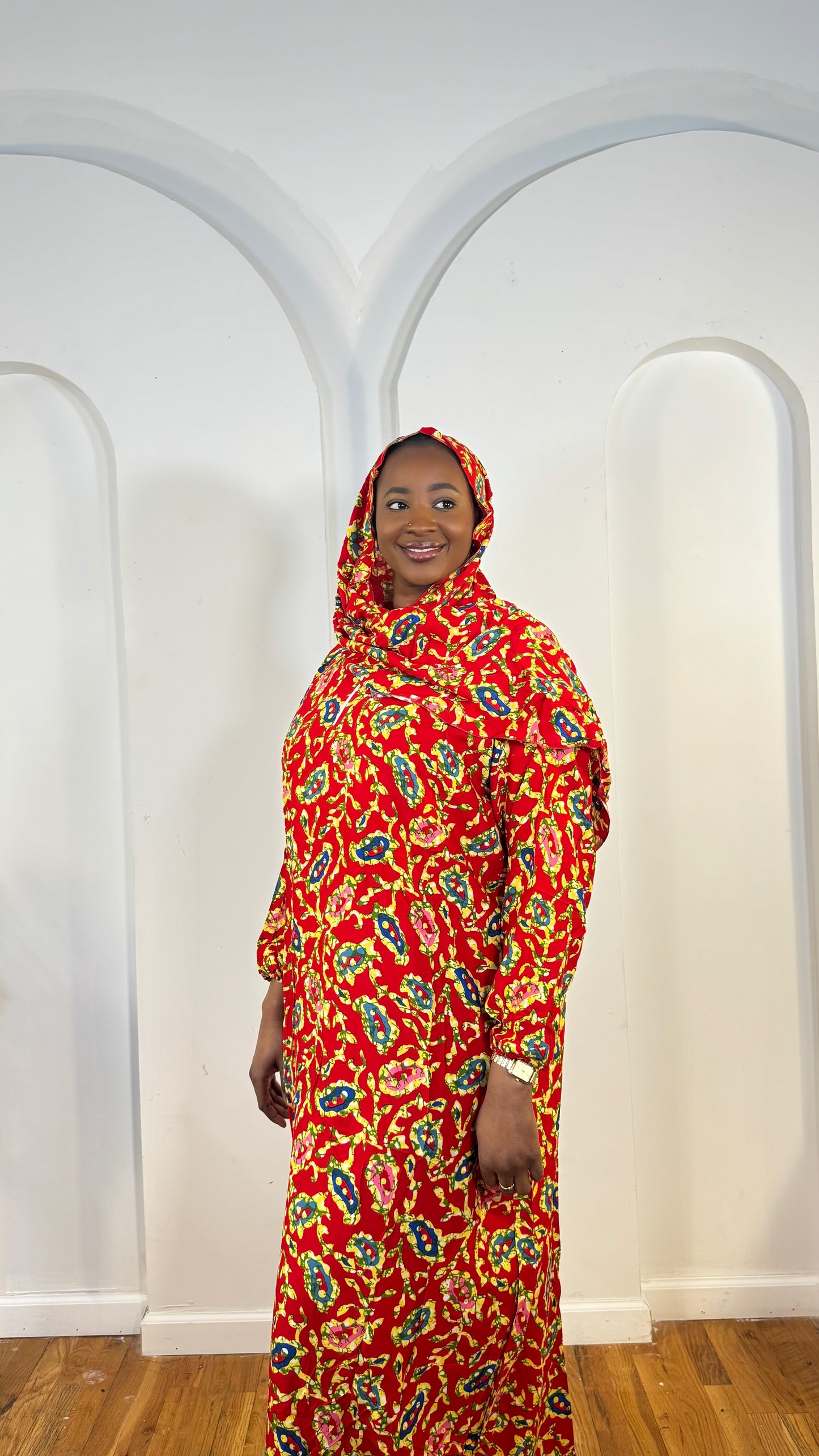 Floral Design Prayer Dresses