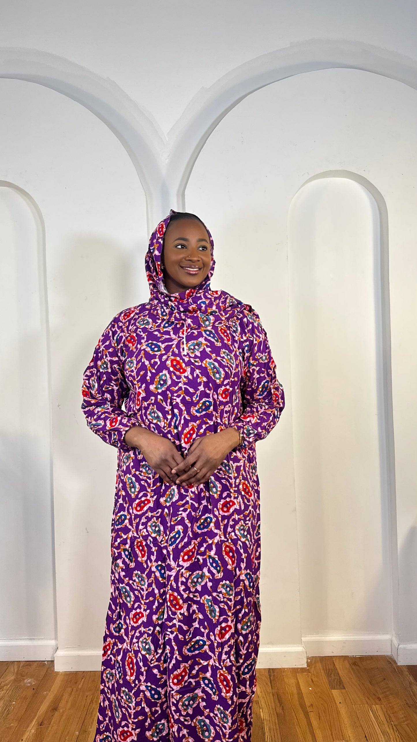 Floral Design Prayer Dresses