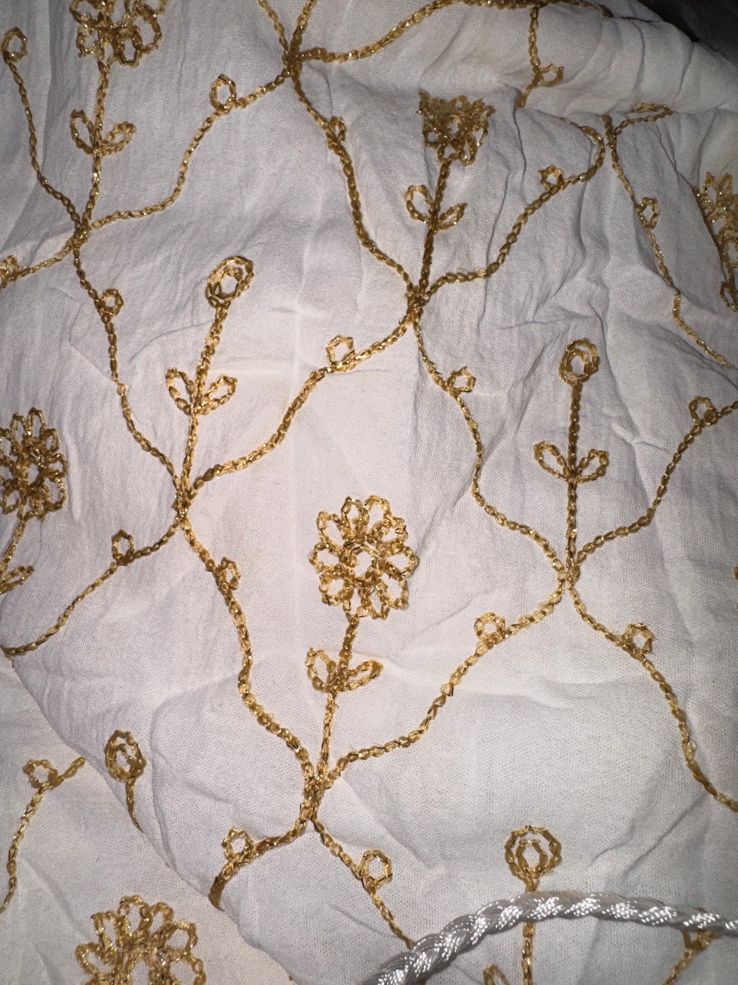 Golden Hooded Prayer Dress