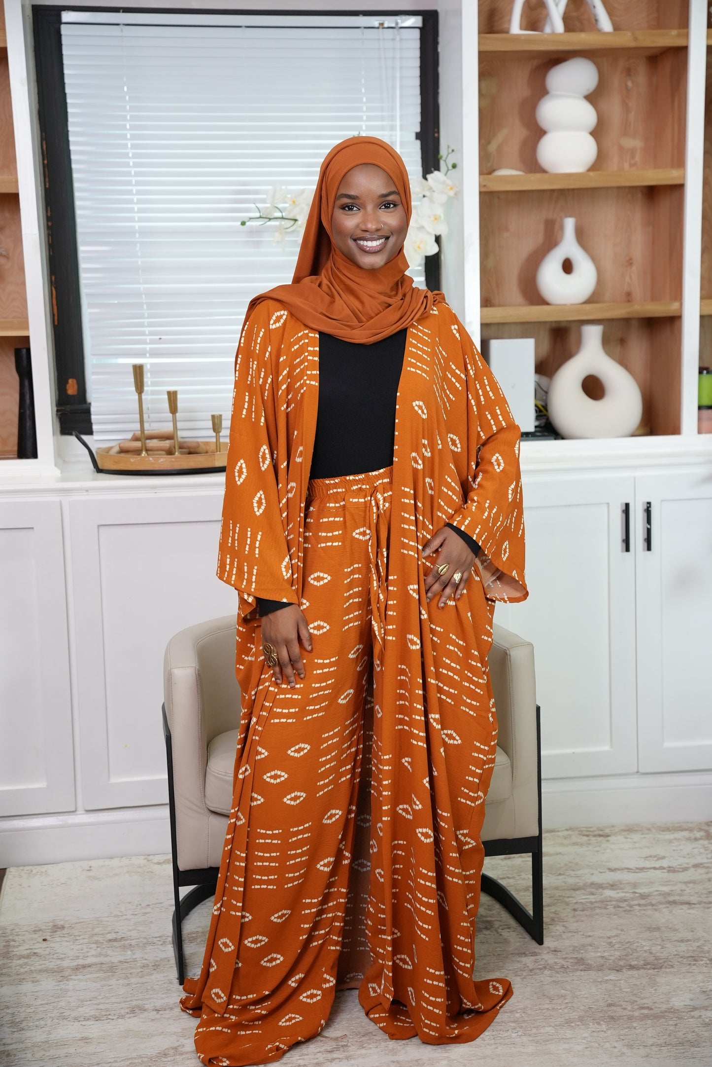 Nia Cardigan and Pants Set