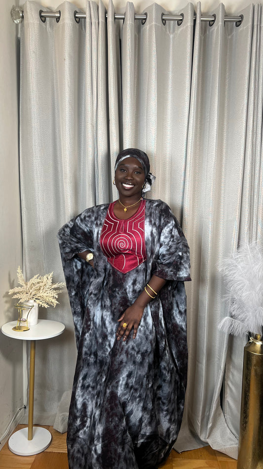 Fatou dress- Tie dye